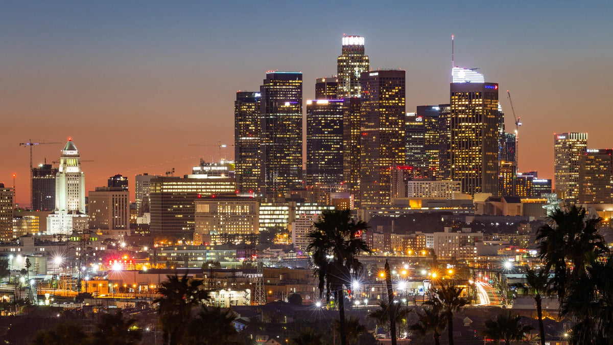 Backdrop of Southern California